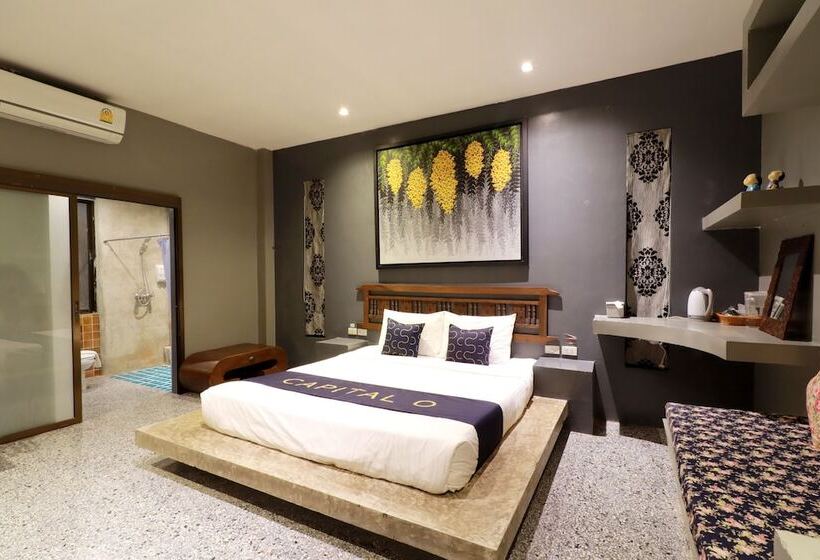 חדר דלוקס, Capital O 464 At Nata Chiangmai Chic Jungle