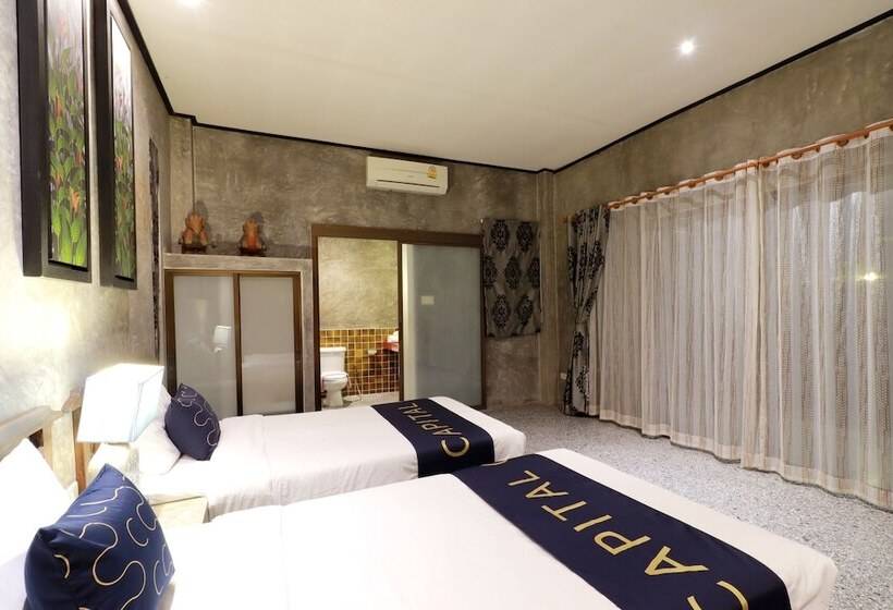 חדר דלוקס, Capital O 464 At Nata Chiangmai Chic Jungle