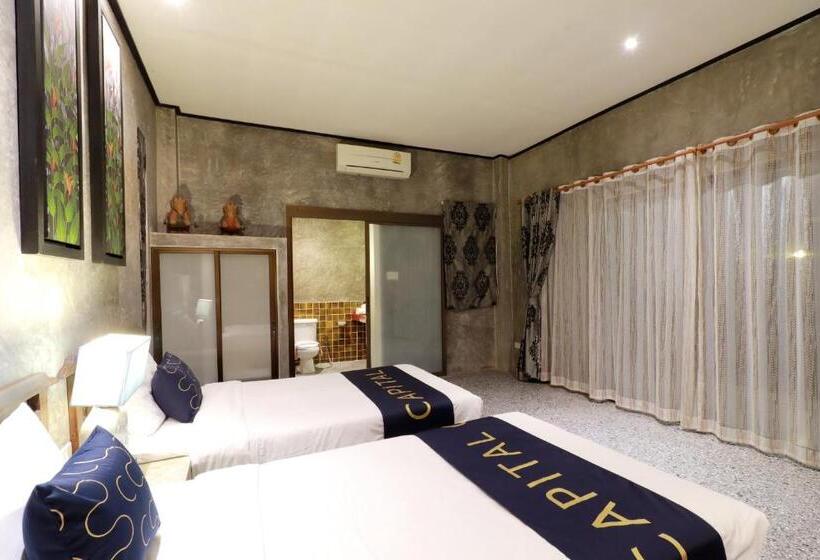 חדר דלוקס, Capital O 464 At Nata Chiangmai Chic Jungle