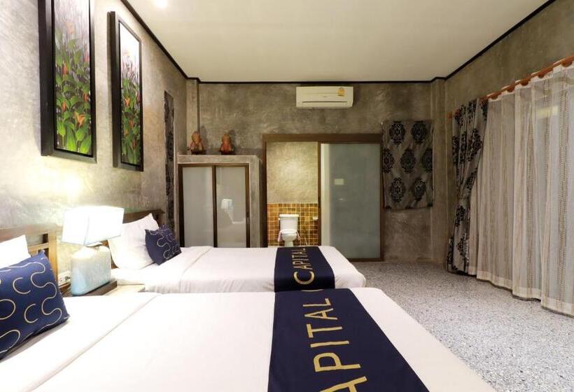 חדר דלוקס, Capital O 464 At Nata Chiangmai Chic Jungle