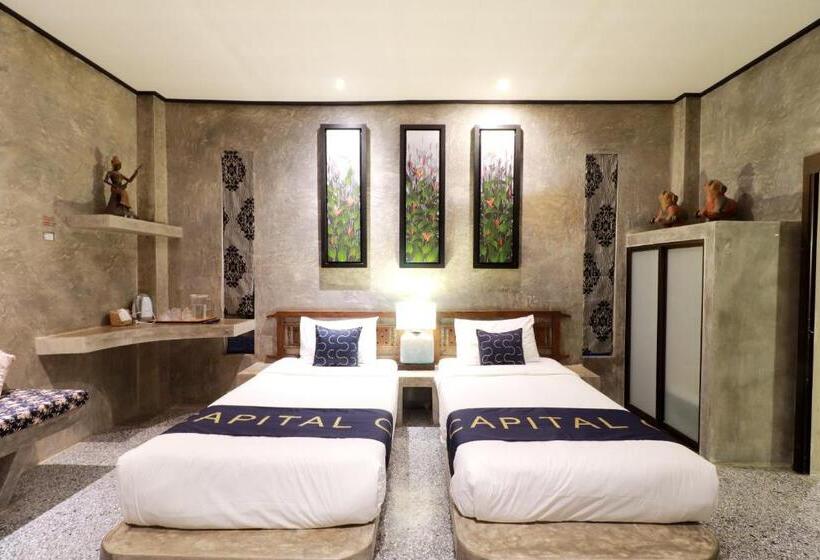 חדר דלוקס, Capital O 464 At Nata Chiangmai Chic Jungle
