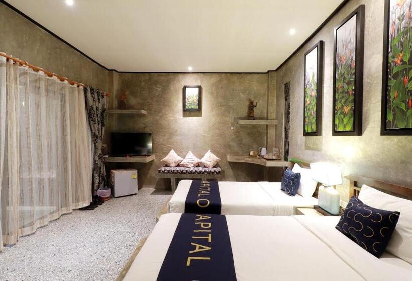 חדר דלוקס, Capital O 464 At Nata Chiangmai Chic Jungle