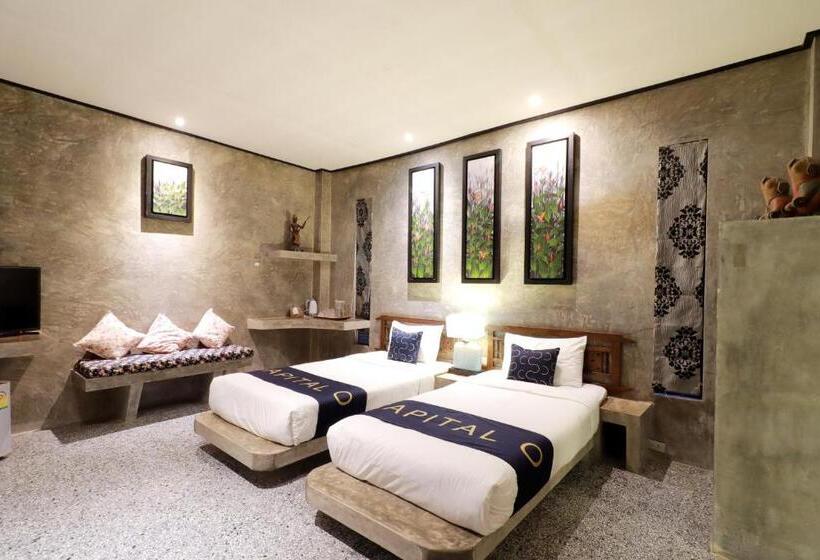 חדר דלוקס, Capital O 464 At Nata Chiangmai Chic Jungle