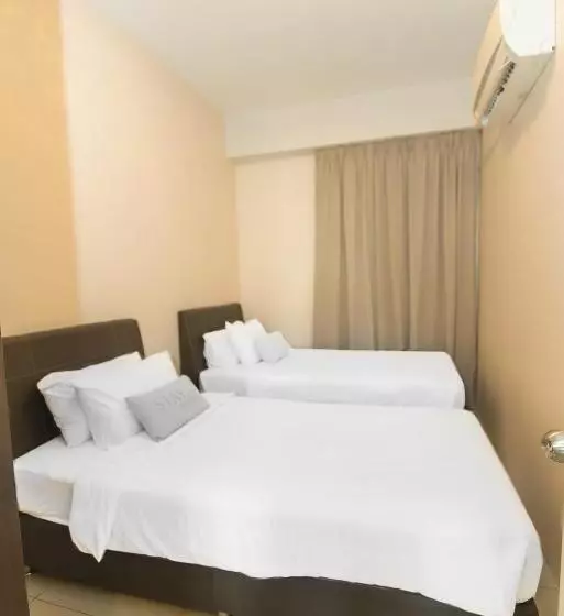３ベッドルームアパートメント, Kinta Riverfront Hotel & Suites
