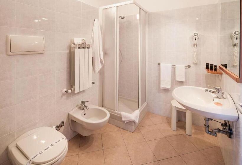 Yandan Deniz Manzaralı Tek Kişilik Standart Oda, Vesuvio