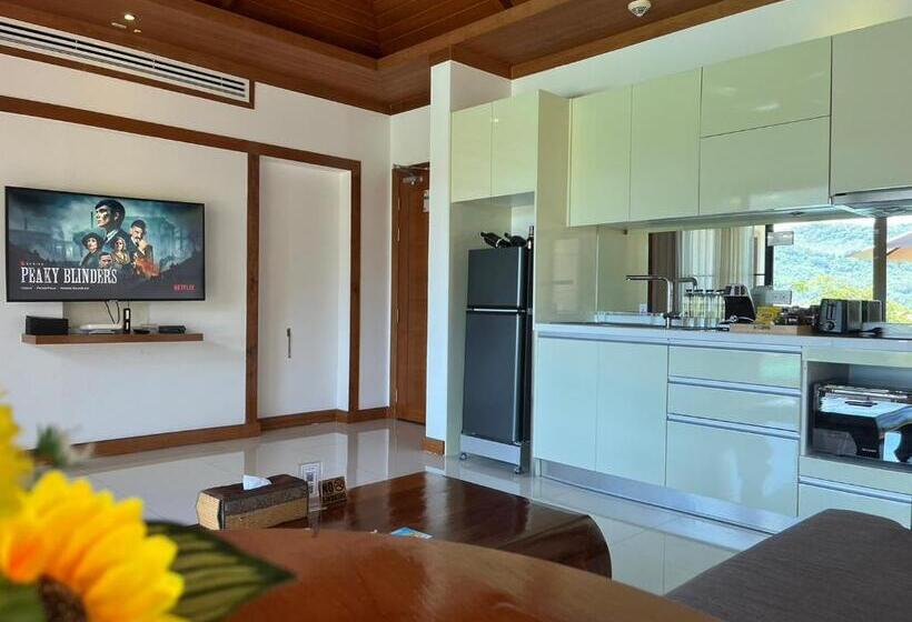 וילה עם חדר שינה אחד ובריכת שחיה, Villa Tantawan Resort   Private Pool Villas