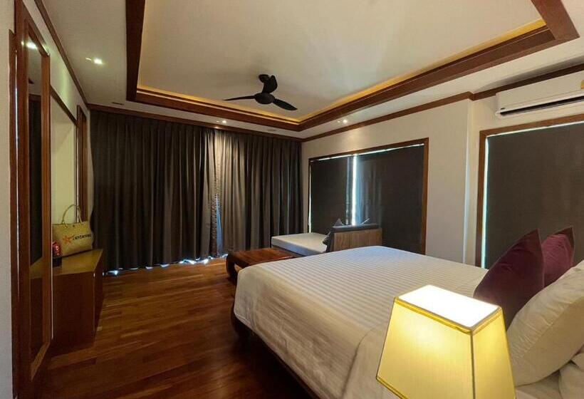 וילה עם חדר שינה אחד ובריכת שחיה, Villa Tantawan Resort   Private Pool Villas