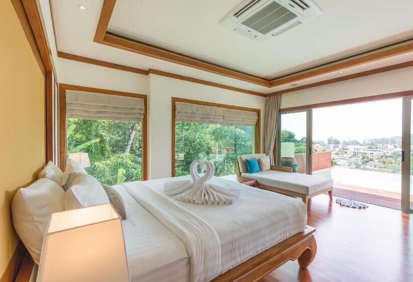 וילה בת 2 חדרי שינה, Villa Tantawan Resort   Private Pool Villas