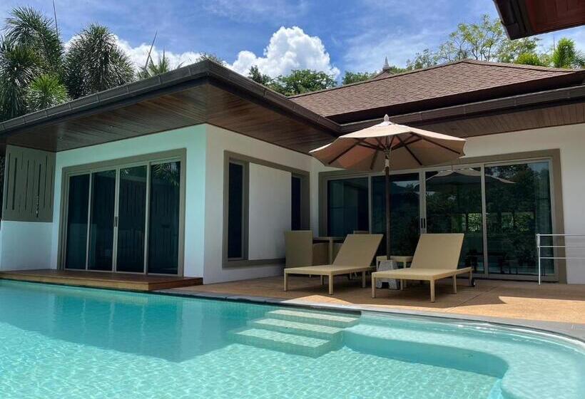 וילה עם חדר שינה אחד ובריכת שחיה, Villa Tantawan Resort   Private Pool Villas
