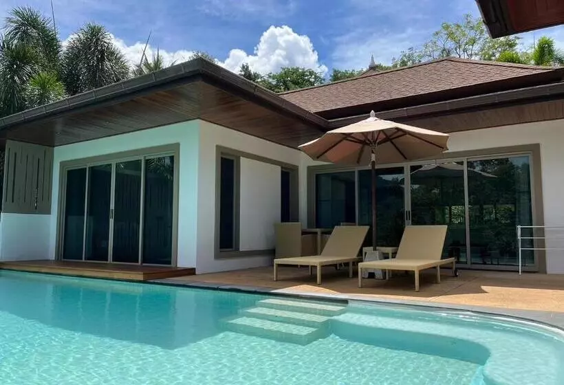 Huvila, 1 makuuhuone ja uima-allas, Villa Tantawan Resort   Private Pool Villas