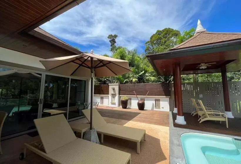 Huvila, 1 makuuhuone ja uima-allas, Villa Tantawan Resort   Private Pool Villas