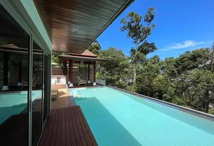 Huvila, 1 makuuhuone ja uima-allas, Villa Tantawan Resort   Private Pool Villas