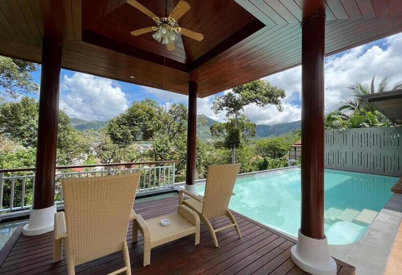 וילה עם חדר שינה אחד ובריכת שחיה, Villa Tantawan Resort   Private Pool Villas