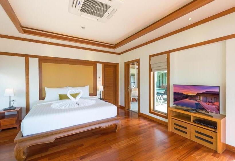 וילה בת 2 חדרי שינה, Villa Tantawan Resort   Private Pool Villas