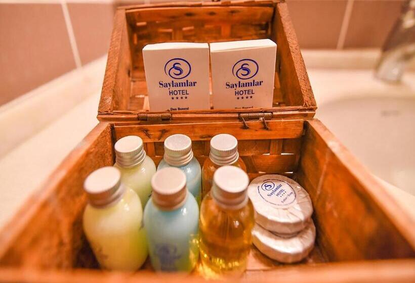 سوئیت با وان آب گرم, Saylamlar