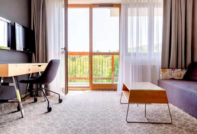 １ベッドルームドゥプレックスアパートメント, Aparthotel Cristal Resort Szklarska Poręba By Zdrojowa