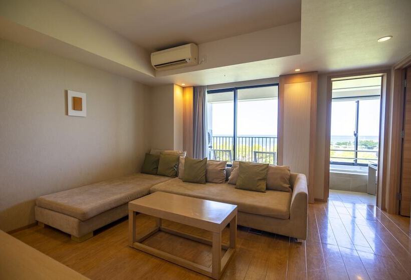 דירת חדר דלוקס, Moon Ocean Ginowan Hotel & Residence