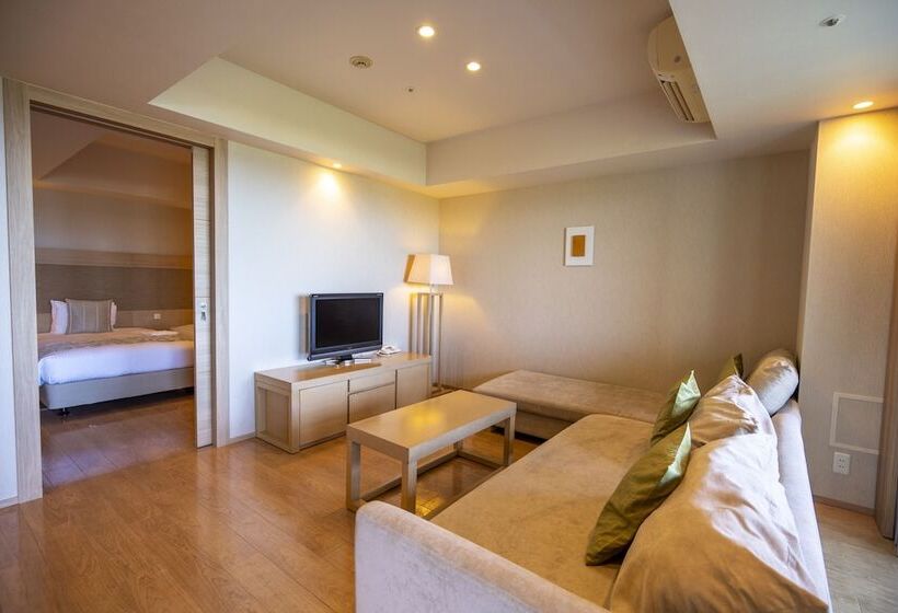 침실 1개 디럭스 아파트, Moon Ocean Ginowan Hotel & Residence