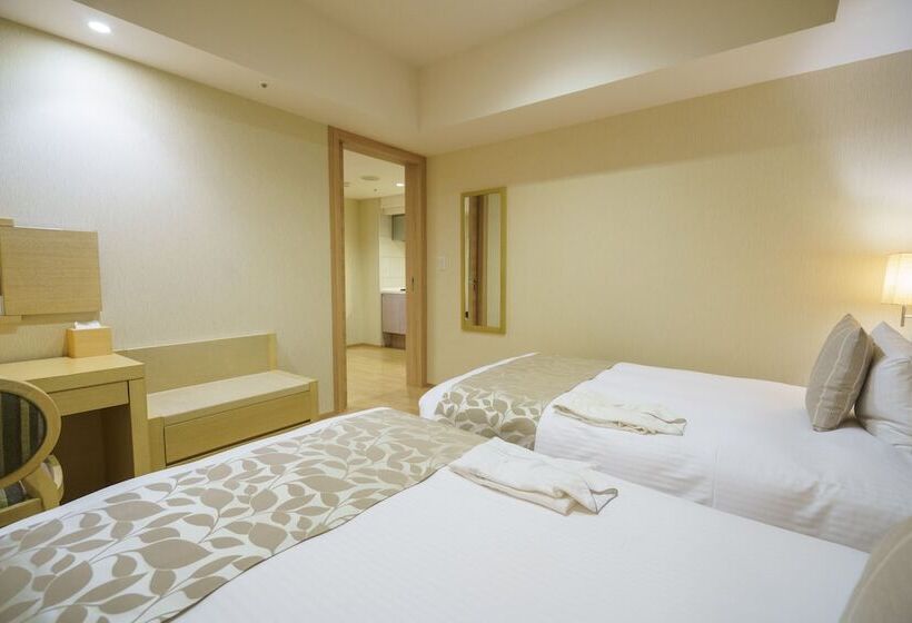 דירת חדר דלוקס, Moon Ocean Ginowan Hotel & Residence