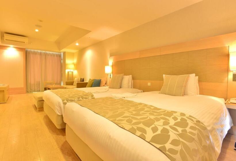 חדר דלוקס, Moon Ocean Ginowan Hotel & Residence