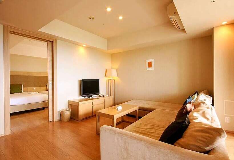 דירת חדר דלוקס, Moon Ocean Ginowan Hotel & Residence