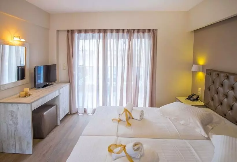 اتاق لوکس با چشم‌انداز دریا, Sesa Boutique Hotel & Restaurant