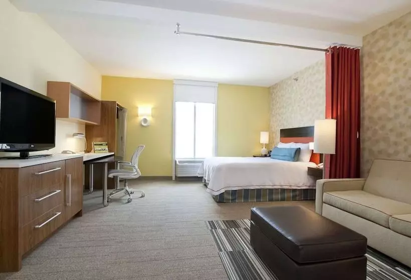 ダブルベッドのスタンダードスタジオ, Home2 Suites By Hilton Biloxi North/d Iberville