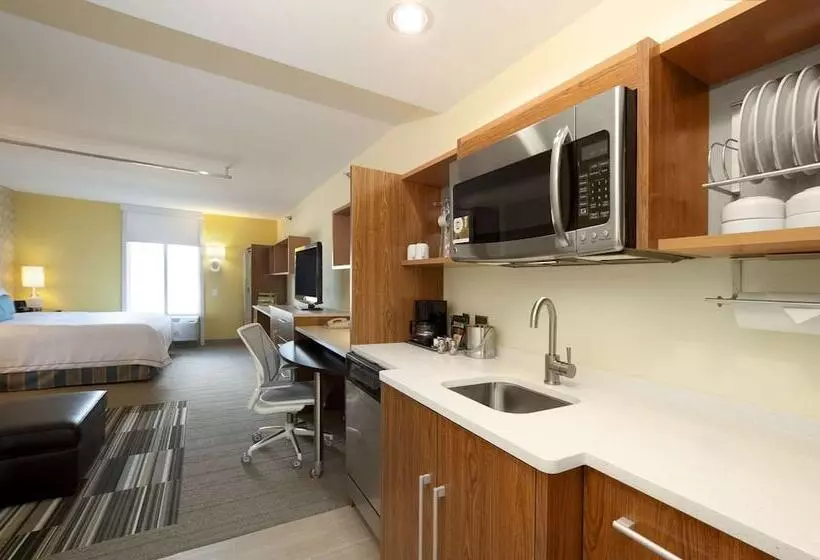 ダブルベッドのスタンダードスタジオ, Home2 Suites By Hilton Biloxi North/d Iberville