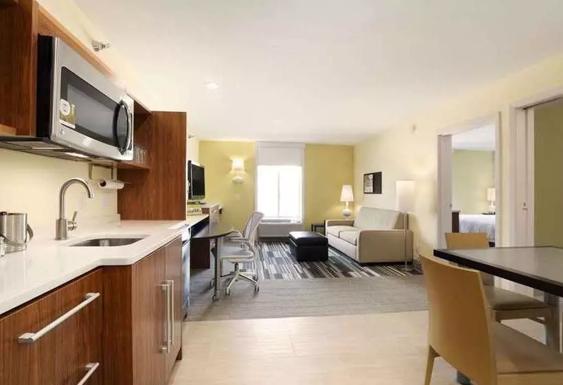 キングサイズベッドのスイートルーム, Home2 Suites By Hilton Biloxi North/d Iberville