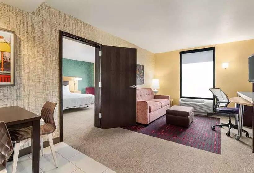 キングサイズベッドのスイートルーム, Home2 Suites By Hilton Biloxi North/d Iberville