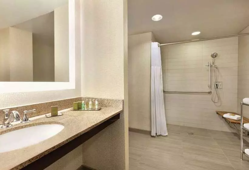 キングサイドベッドのスタンダードワンルーム, Home2 Suites By Hilton Biloxi North/d Iberville