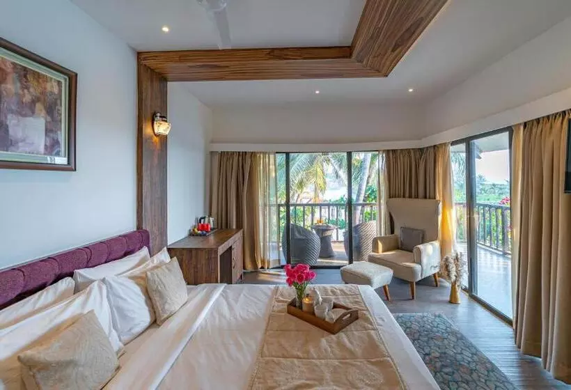 Quarto deluxe vista jardim, Riva Beach Resort