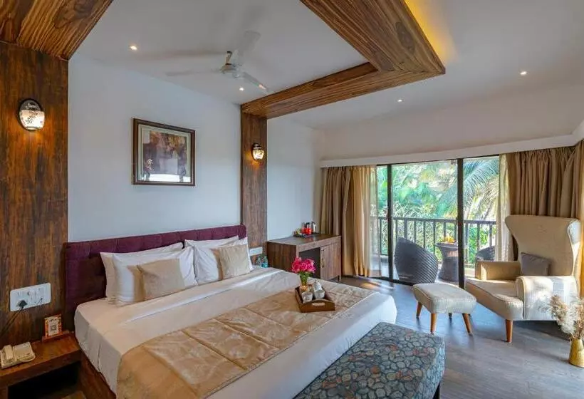 Quarto deluxe vista jardim, Riva Beach Resort