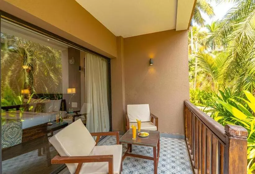 Quarto deluxe vista jardim, Riva Beach Resort