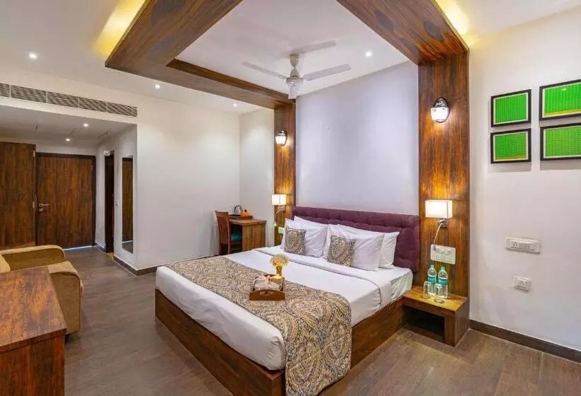 Quarto deluxe vista jardim, Riva Beach Resort