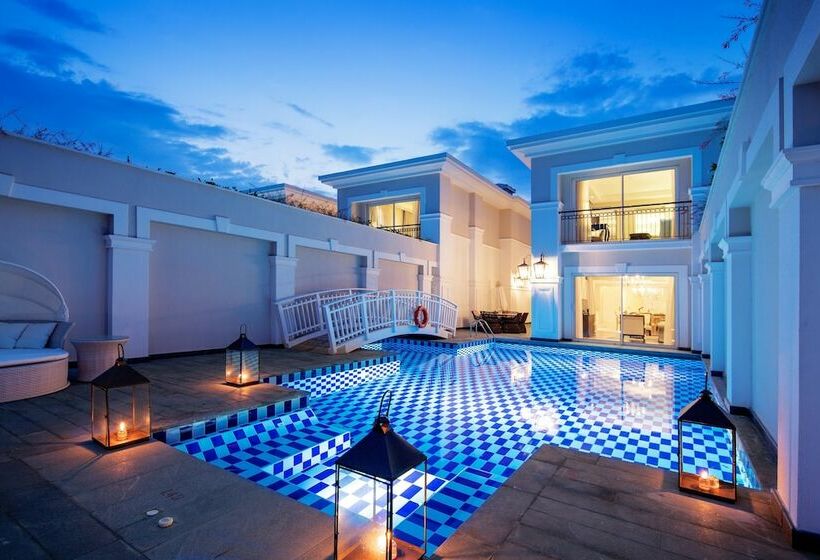 וילה עם חדר שינה אחד ובריכת שחיה, Titanic Deluxe Golf Belek