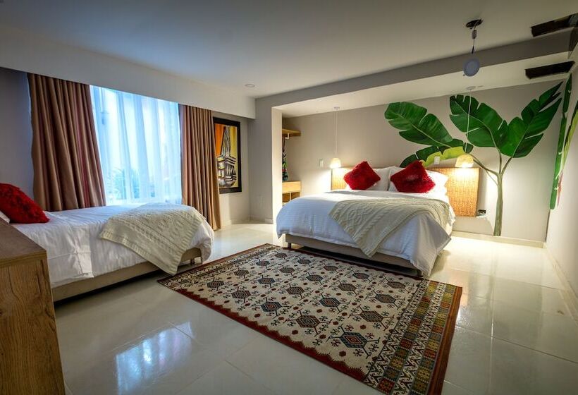 Трехместный Номер Deluxe, Boutique Casa Chunuu Santa Marta