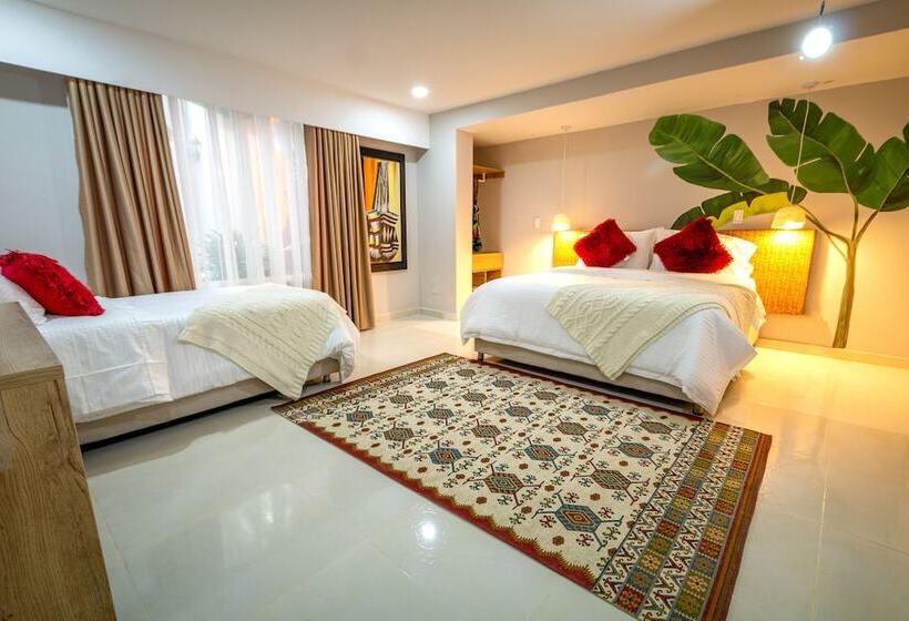 חדר דלוקס לשלושה, Boutique Casa Chunuu Santa Marta