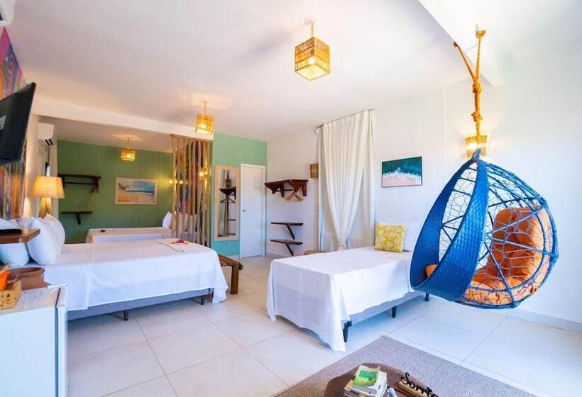 غرفة ديلوكس رباعية, Solarium De Gostoso