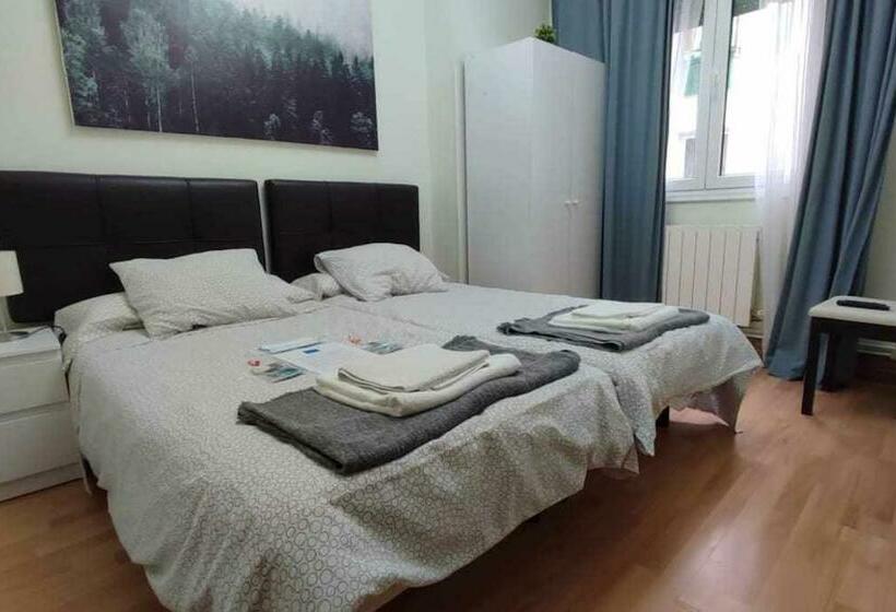 اتاق استاندارد با 2 تخت دوبل, Fliphouse Rooms Pensión