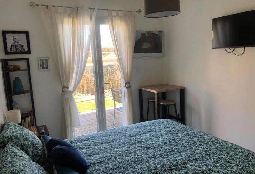 חדר סטנדרט, Capbreton Hossegor Chambre Climatisée Espace Privé