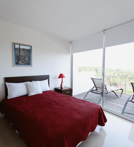 דירת חדר נוף לים, Loft Panorámico Con Vista Al Mar Y Terraza   Punta Gaviota