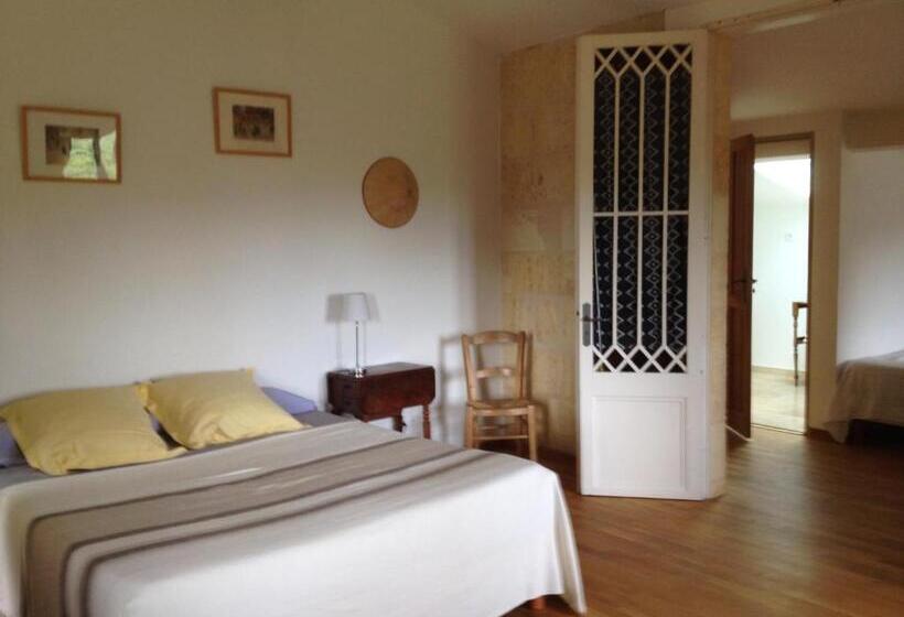套房带园景, B&b Château Pierre De Lune