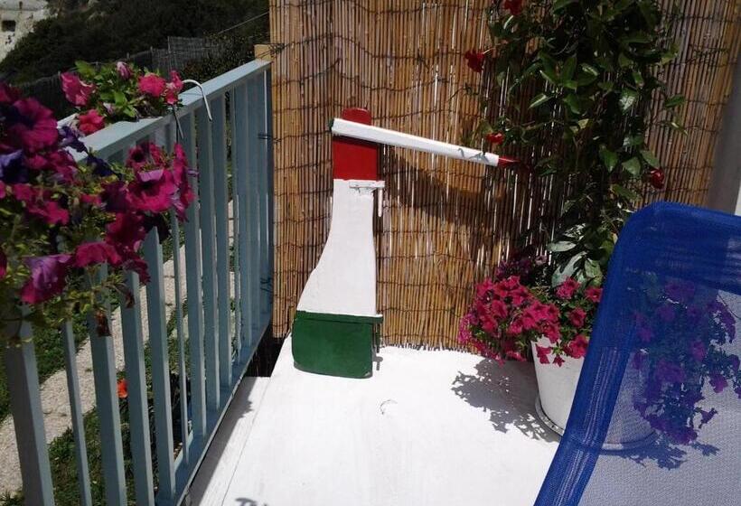 آپارتمان 1 خوابه با چشمانداز دریا, Ponza Le Forna