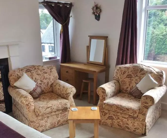 キングサイズベッドのスーペリアルーム, Clune House B&b