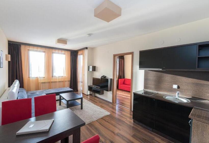 １ベッドルームアパートメント, St George Ski & Holiday   Half Board & All Inclusive