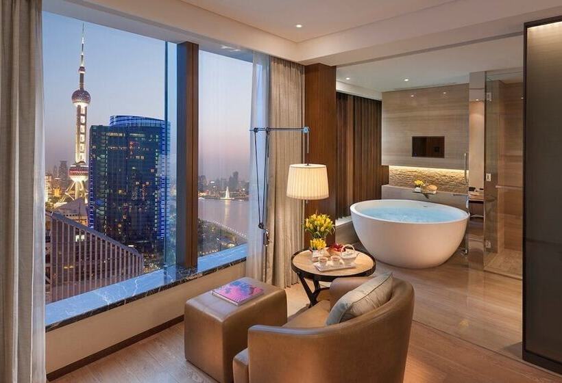 Çift Kişilik Yataklı Standart Oda, Mandarin Oriental Pudong, Shanghai