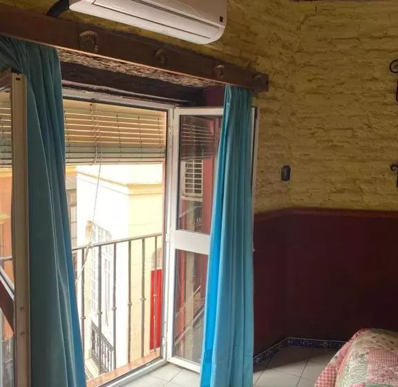 Standard-huone Jaettu Kylpyhuone, Pension Vergara , Sevilla