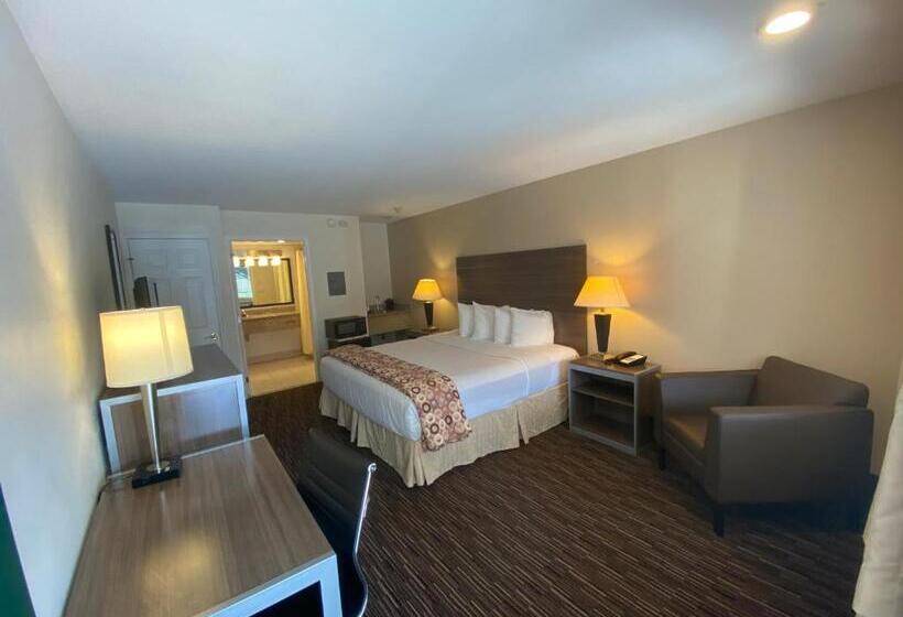 キングサイズベッドのデラックスルーム, Garden State Inn