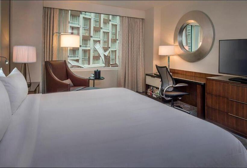 클럽 룸 킹침대, Marriott Marquis Washington, Dc